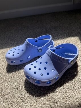 Kids Slip-On Clogs in Light Blue